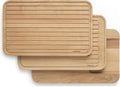 Brabantia profile wooden cutting boards - cutting board set 3-piece