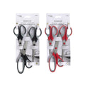 Kitchen tools scissors set 3-piece red black