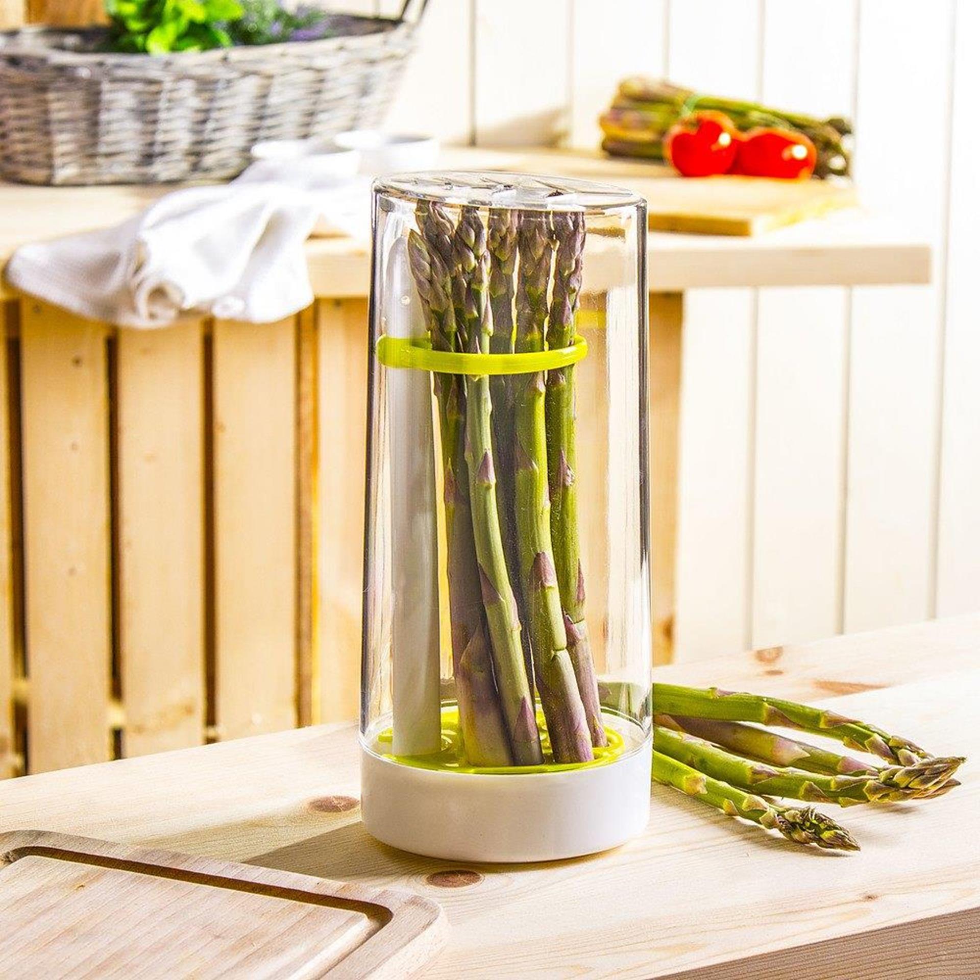 Kitchen tools spice holder green dia 8.5cm - h25cm