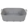 Kitchen tools airfryer insert silicone 20cm gray