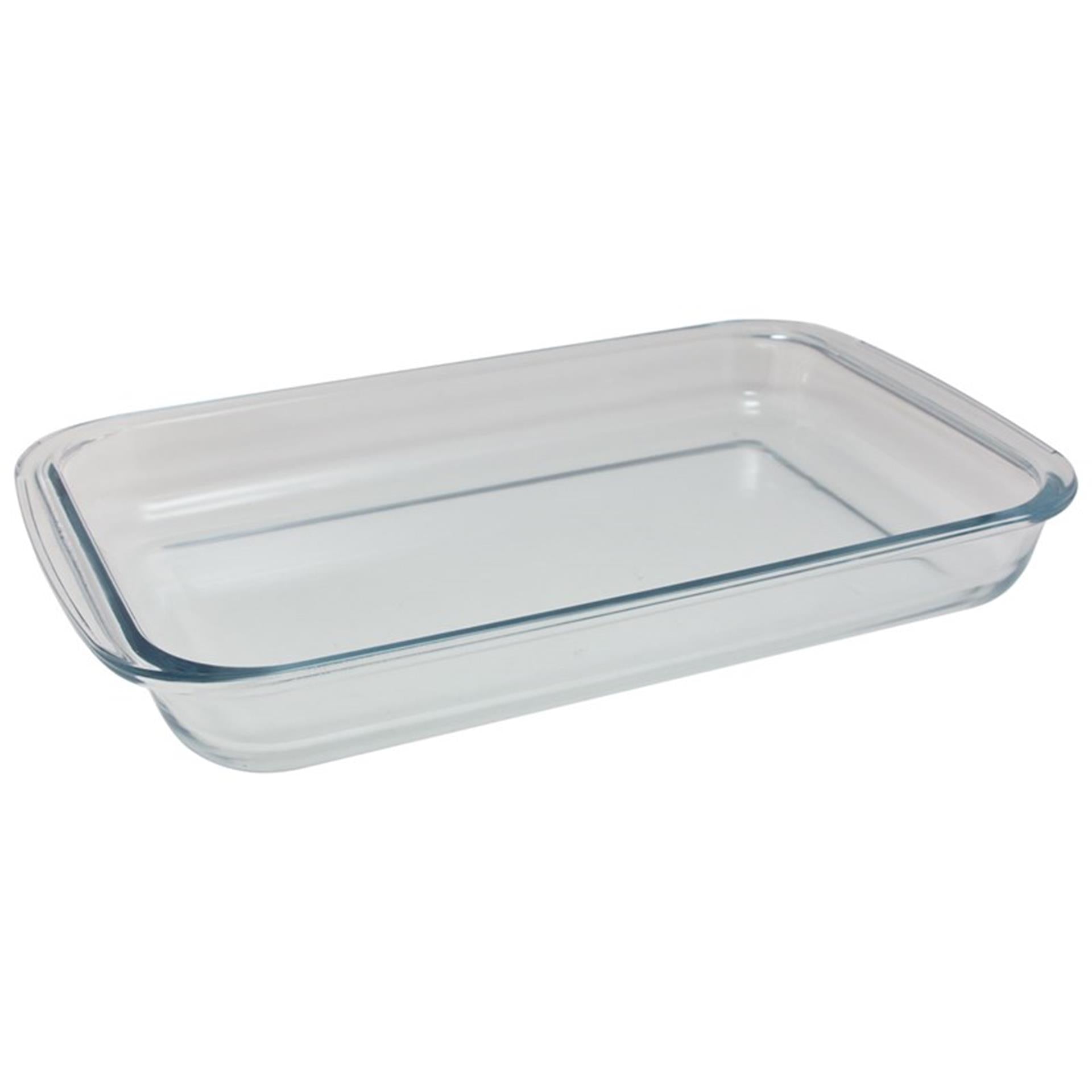 Kitchen tools oven dish glass 3l oven dish glass 3l 39x24x5cm