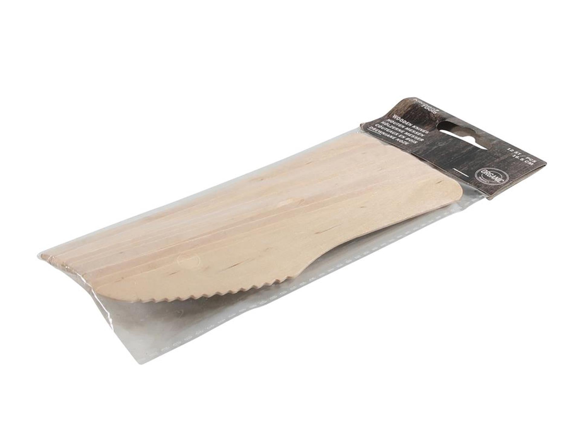 Kitchen tools wooden knife pack of 12 pieces