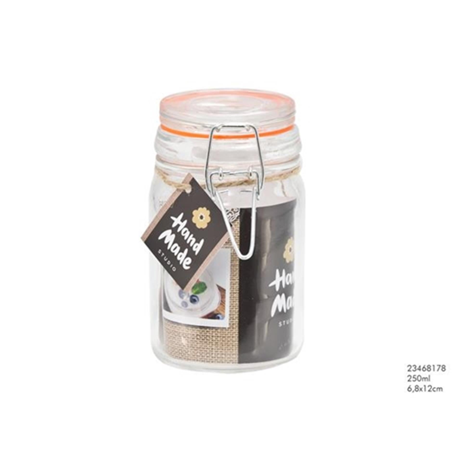 Kitchen tools preserving jar 250ml 6.8x12cm