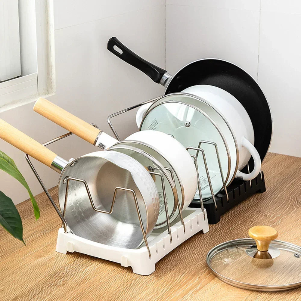 Expandable Stainless Steel Kitchen Organizer