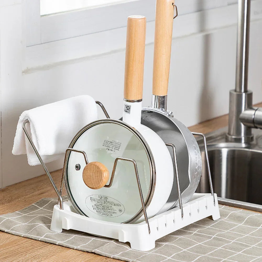 Expandable Stainless Steel Kitchen Organizer
