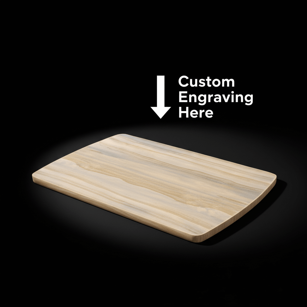 Personalized wood cutting board Premium wood cutting board Rectangle