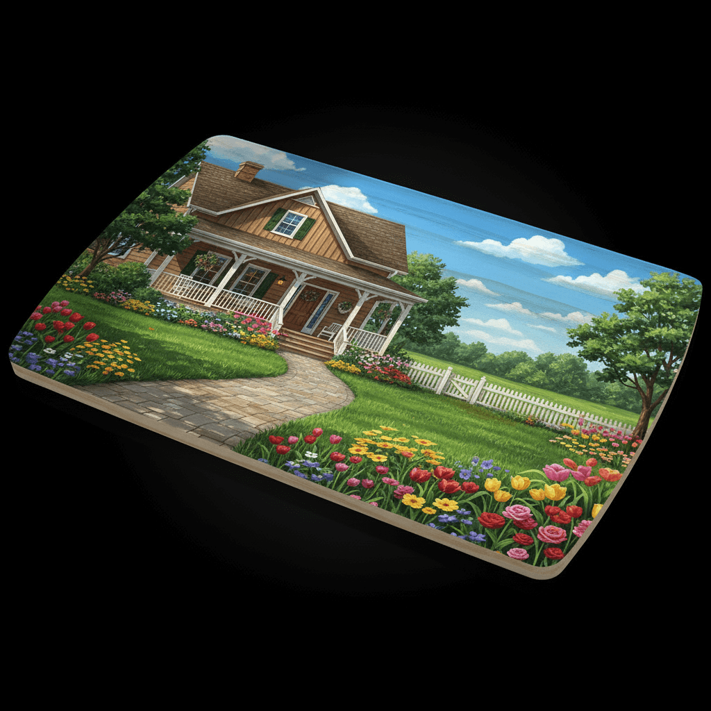 Personalized wood cutting board Premium wood cutting board Rectangle